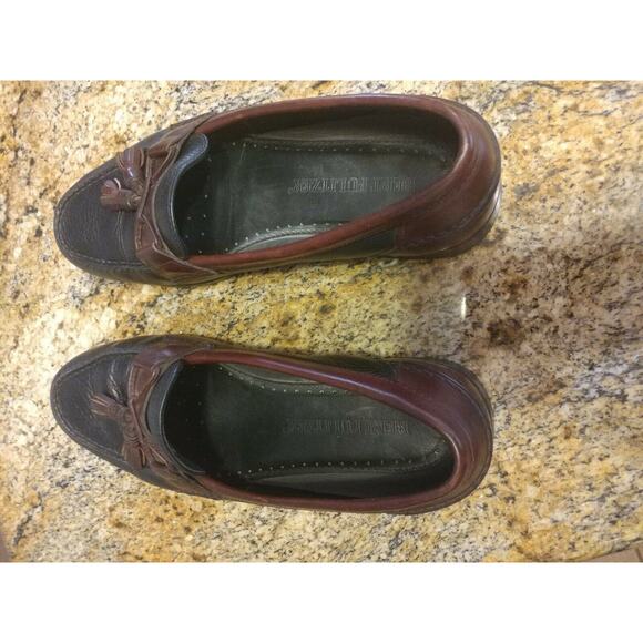 Bert Pulitzer Tassel Loafer Mens 9.5 Cordovan / Black Keltie Dress Casual Shoes main image 9